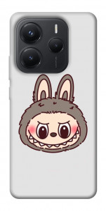Чохол Labubu grey для Xiaomi Redmi Note 14 5G