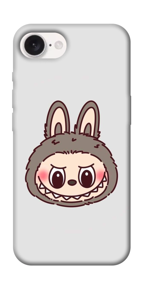 Чехол Labubu grey для iPhone 16e