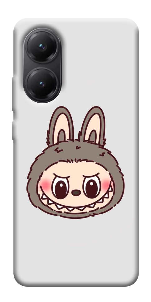 Чохол Labubu grey для Xiaomi Poco X7 Pro
