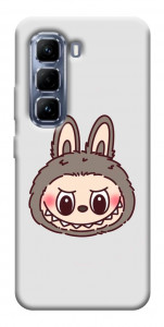 Чехол Labubu grey для Infinix Hot 50 Pro