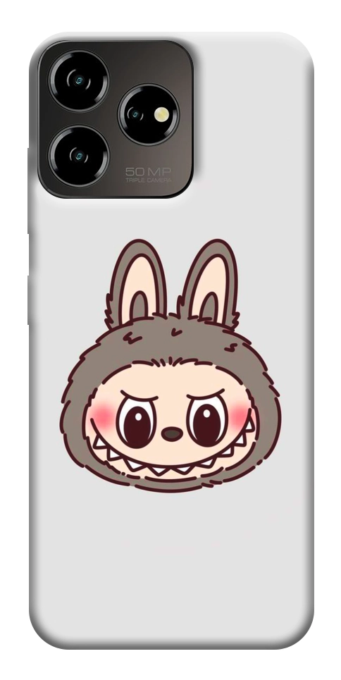 Чохол Labubu grey для ZTE Blade V50 Design 4G