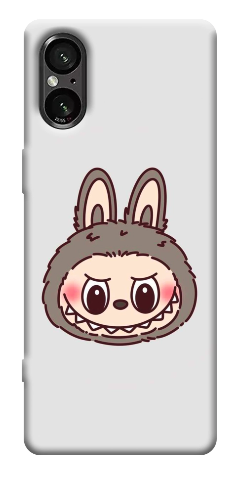 Чехол Labubu grey для Sony Xperia 5 V