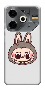 Чохол Labubu grey для TECNO Pova 6 Neo (LI6)