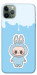 Чехол Labubu blue для iPhone 11 Pro Max
