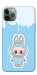 Чохол Labubu blue для iPhone 11 Pro
