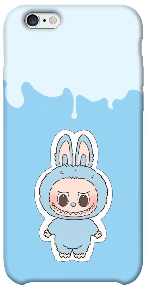 Чохол Labubu blue для iPhone 6