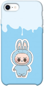 Чохол Labubu blue для iPhone SE (2020)