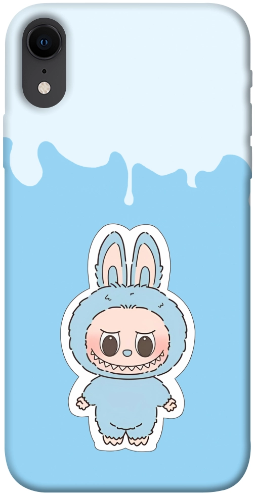 Чехол Labubu blue для iPhone XR