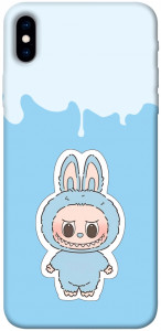 Чехол Labubu blue для iPhone XS Max