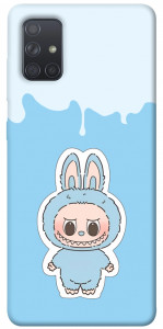Чехол Labubu blue для Galaxy A71 (2020)