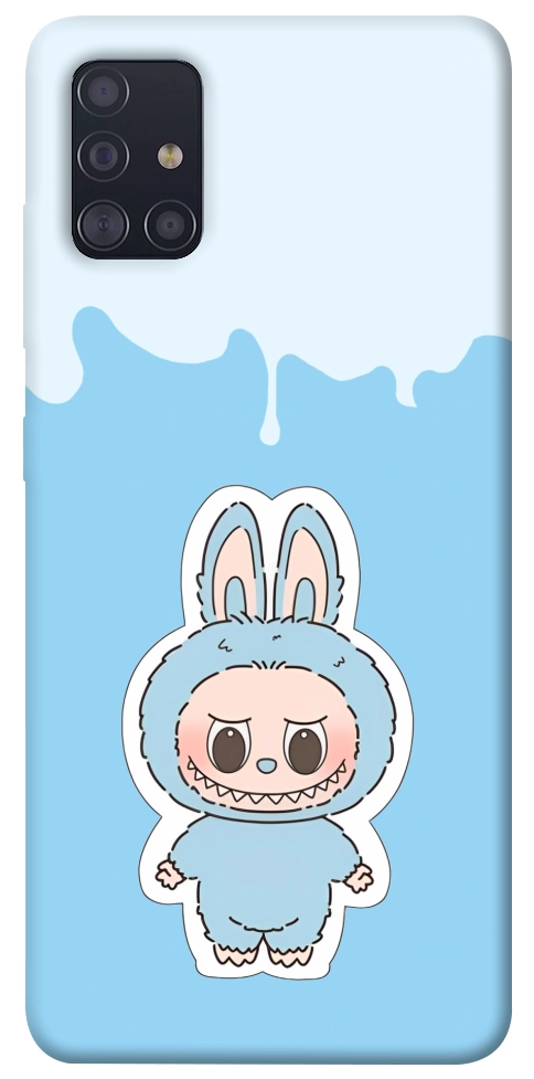 Чехол Labubu blue для Galaxy A51 (2020)