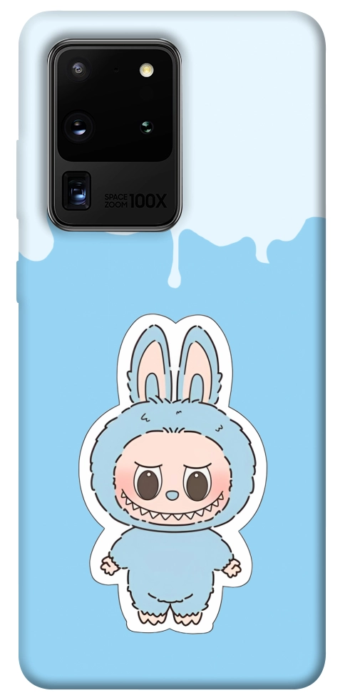 Чохол Labubu blue для Galaxy S20 Ultra (2020)