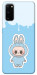 Чехол Labubu blue для Galaxy S20 (2020)