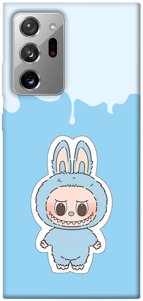Чохол Labubu blue для Galaxy Note 20 Ultra