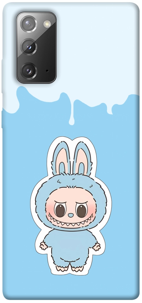 Чохол Labubu blue для Galaxy Note 20