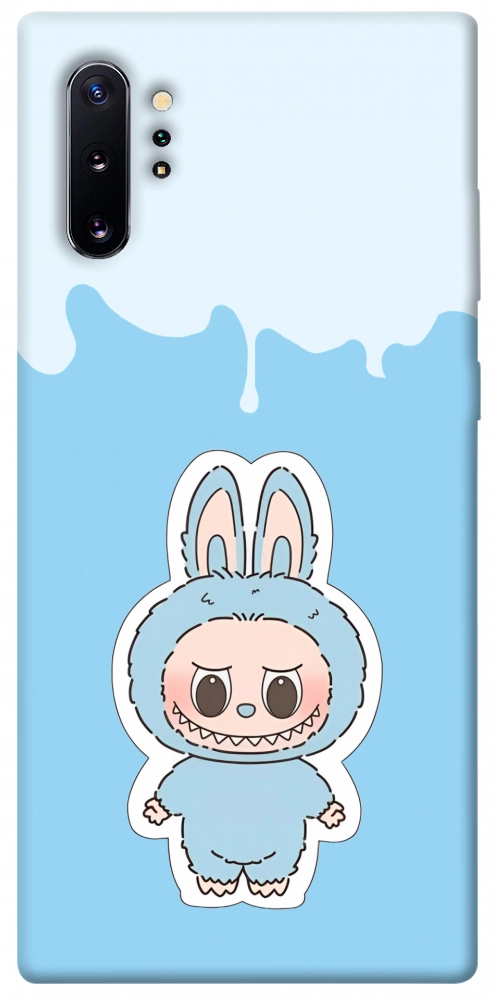 Чехол Labubu blue для Galaxy Note 10+ (2019)
