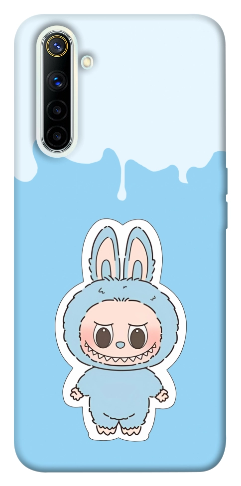Чехол Labubu blue для Realme 6
