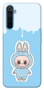 Чехол Labubu blue для Realme 6 Pro