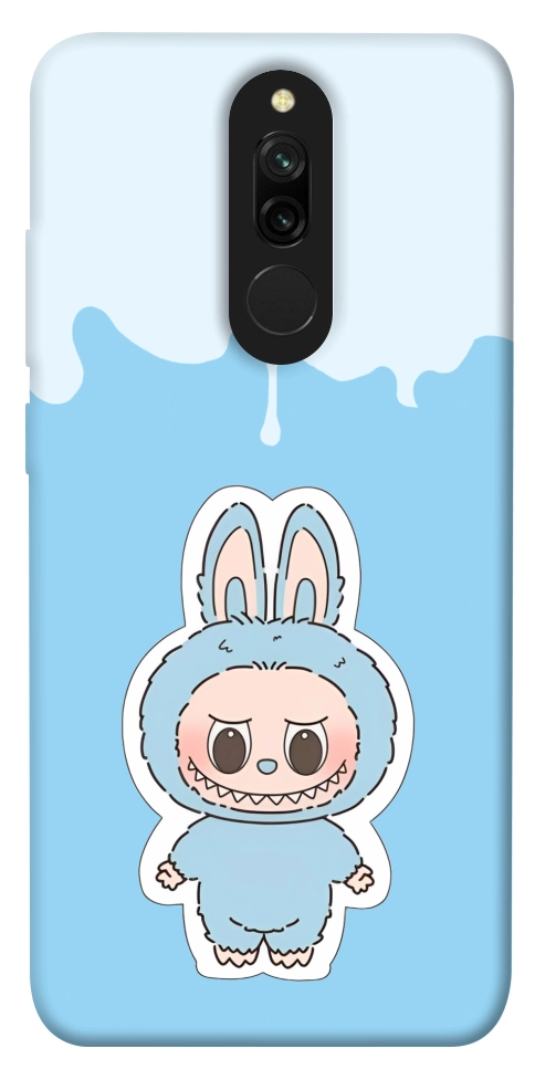 Чохол Labubu blue для Xiaomi Redmi 8