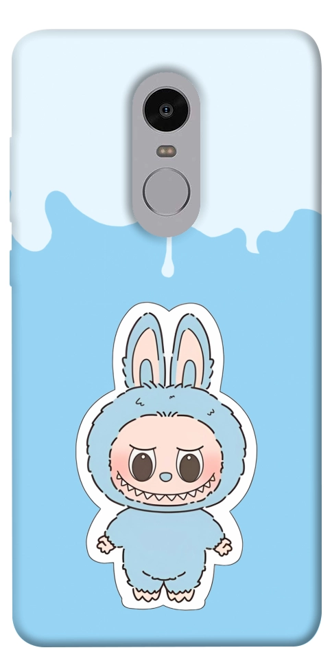 Чехол Labubu blue для Xiaomi Redmi Note 4X