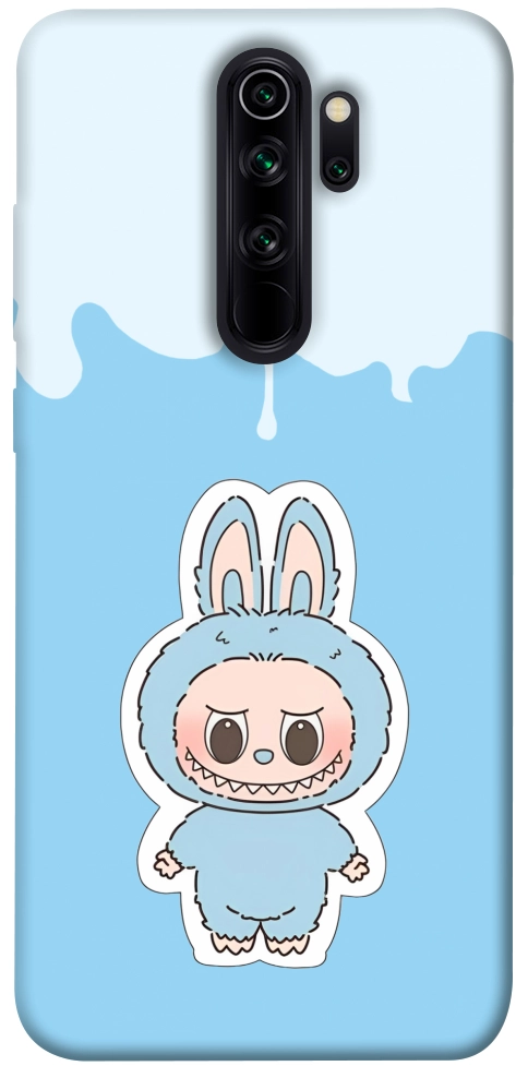 Чохол Labubu blue для Xiaomi Redmi Note 8 Pro