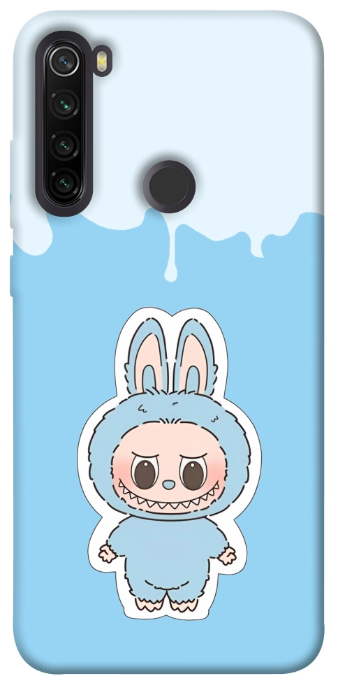 Чохол Labubu blue для Xiaomi Redmi Note 8T