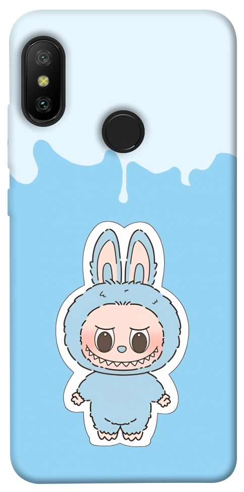 Чохол Labubu blue для Xiaomi Redmi 6 Pro