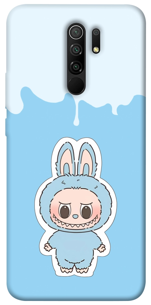 Чохол Labubu blue для Xiaomi Redmi 9
