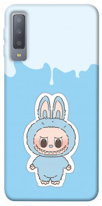 Чехол Labubu blue для Galaxy A7 (2018)