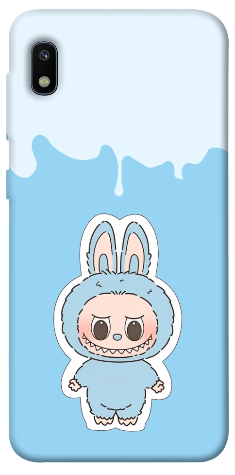 Чохол Labubu blue для Galaxy A10 (A105F)