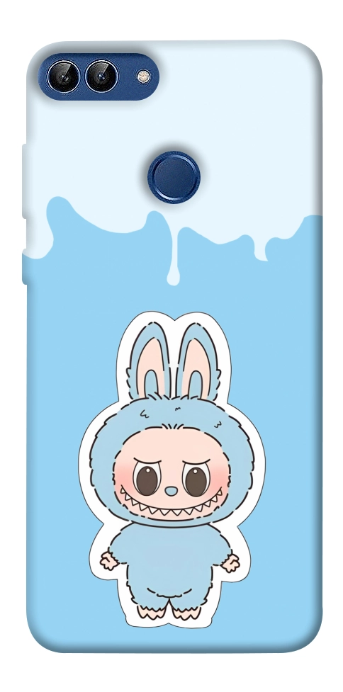 Чехол Labubu blue для Huawei P Smart