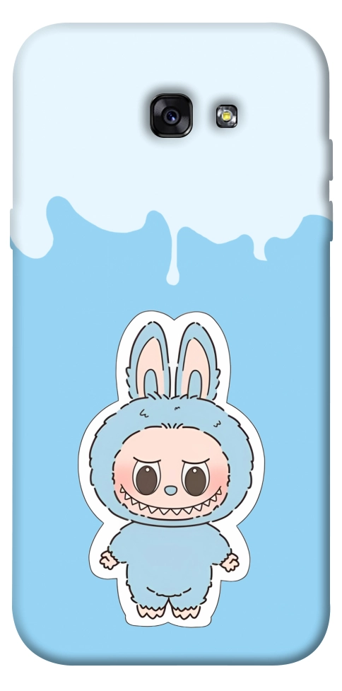 Чехол Labubu blue для Galaxy A7 (2017)