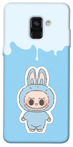 Чехол Labubu blue для Galaxy A8 (2018)
