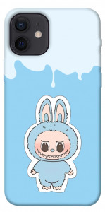 Чохол Labubu blue для iPhone 12