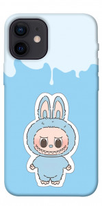Чохол Labubu blue для iPhone 12 mini