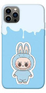 Чохол Labubu blue для iPhone 12 Pro