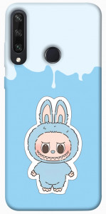 Чехол Labubu blue для Huawei Y6p