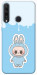Чехол Labubu blue для Huawei Y6p