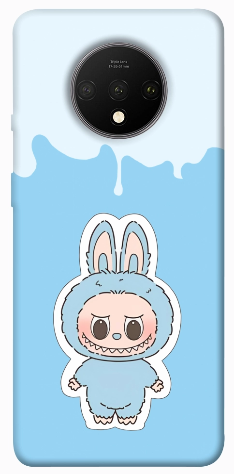 Чохол Labubu blue для OnePlus 7T