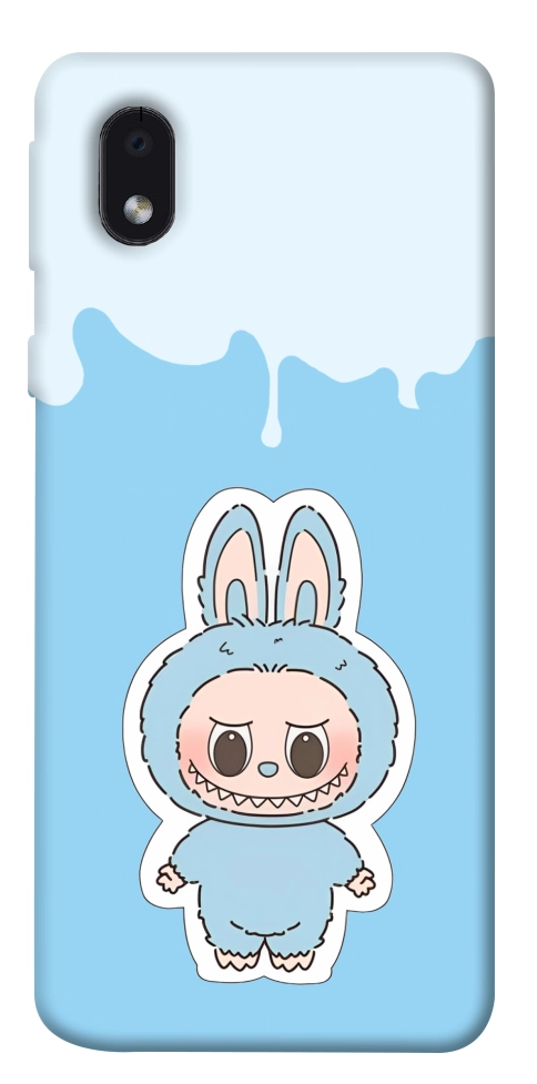 Чохол Labubu blue для Galaxy M01 Core