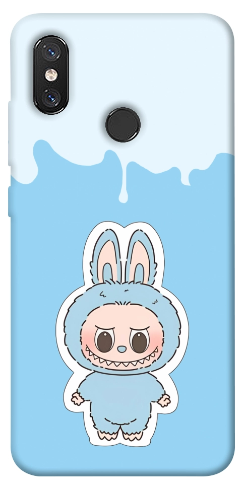 Чохол Labubu blue для Xiaomi Mi 8
