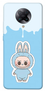 Чехол Labubu blue для Xiaomi Poco F2 Pro