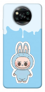 Чохол Labubu blue для Xiaomi Poco X3 NFC
