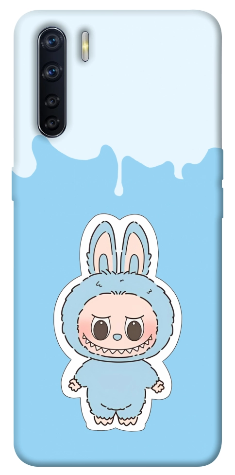 Чохол Labubu blue для Oppo A91
