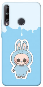 Чехол Labubu blue для Huawei P40 Lite E