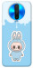 Чехол Labubu blue для Xiaomi Poco X2