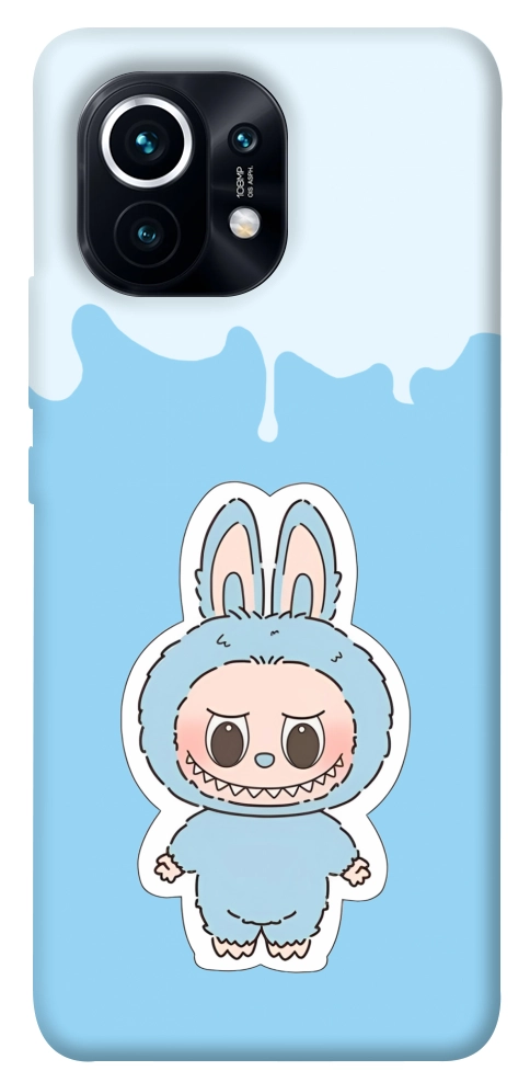 Чехол Labubu blue для Xiaomi Mi 11