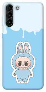 Чохол Labubu blue для Galaxy S21+