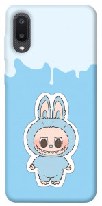 Чехол Labubu blue для Galaxy A02
