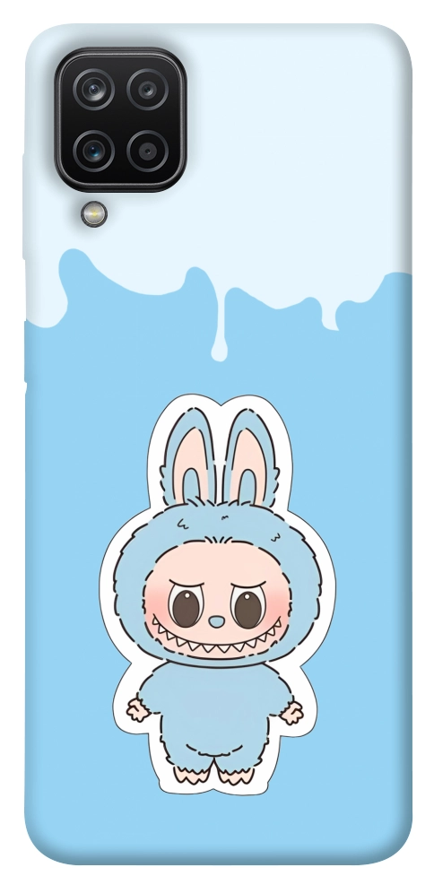 Чехол Labubu blue для Galaxy A12